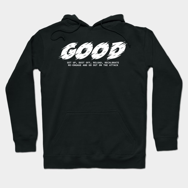 GOOD Motivational Jocko Navy Seals Hoodie by danieldamssm